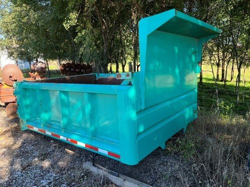 Dump Truck Box Removed From A Ford L-8000 Truck Chassis