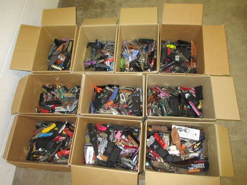 300 Pounds Of Misc. Knives & Multi-Tools