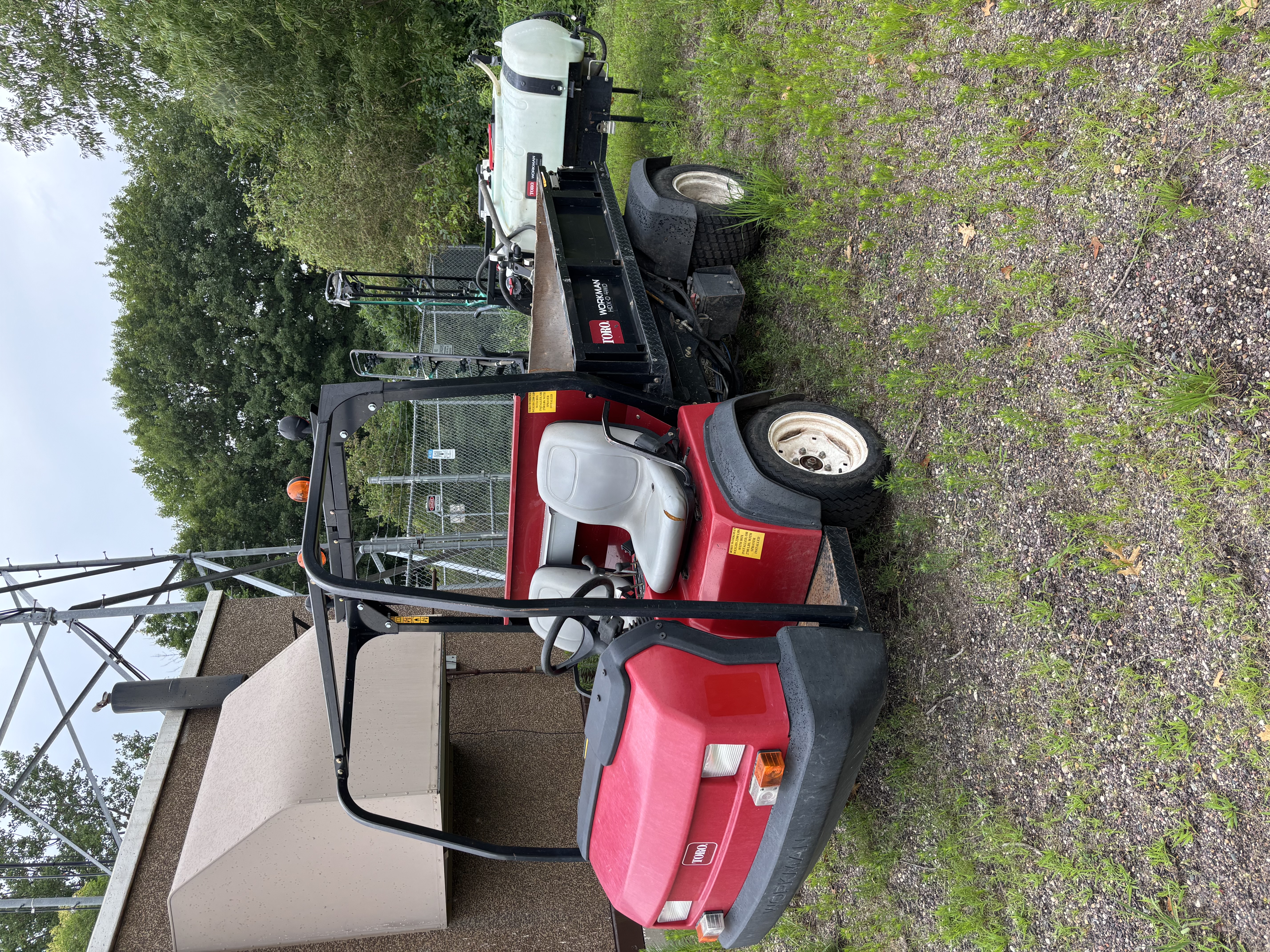 2015 TORO WORKMAN HDXD 4WD AND SPRAYER UNIT (1694760)