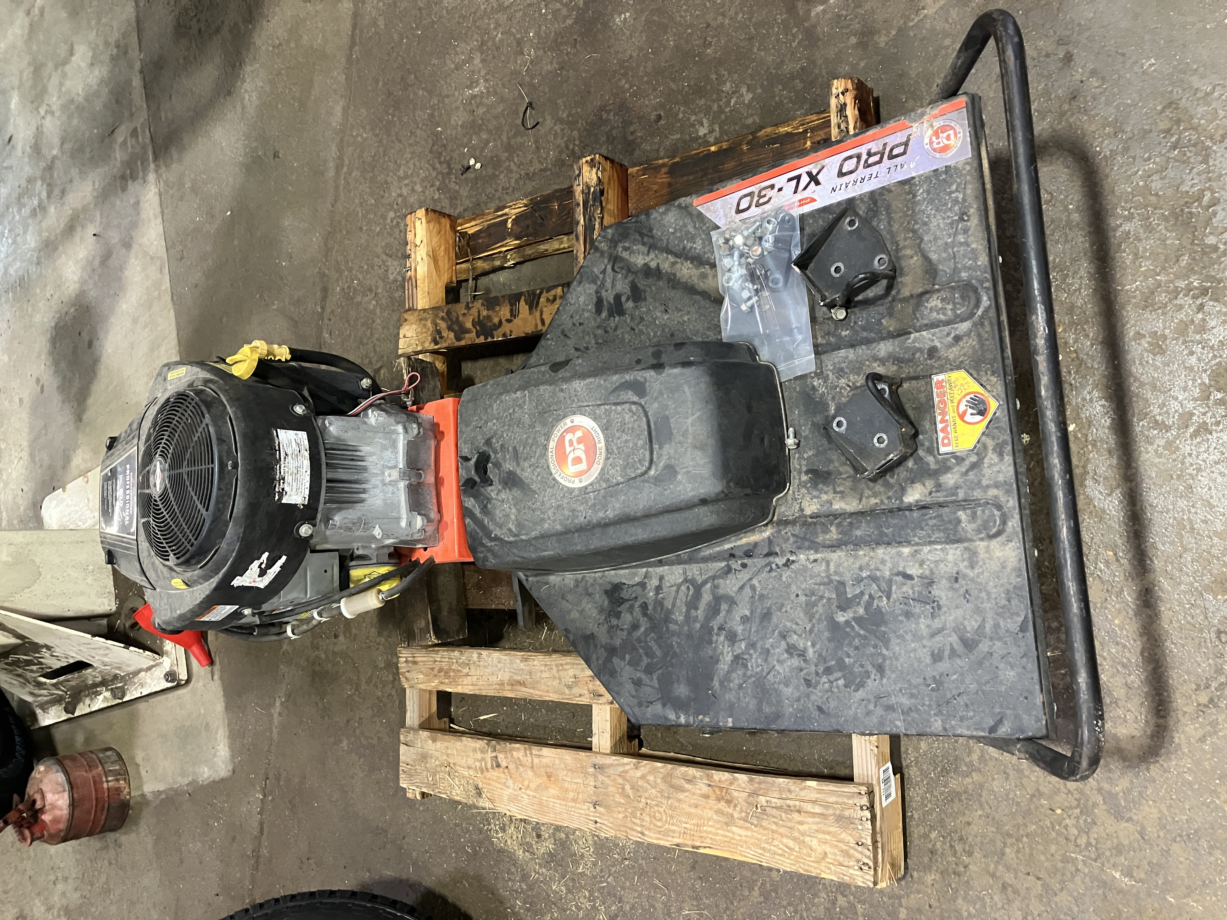 WALK BEHIND BRUSH MOWER