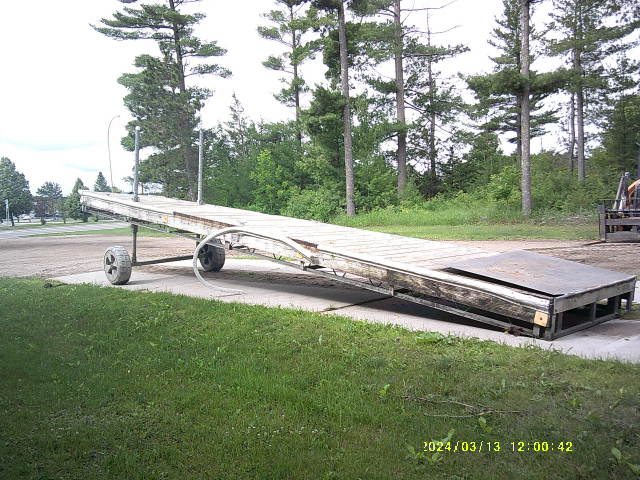 5X30' ROLL IN DOCK #004 APPROXIMATELY 1950 LBS.