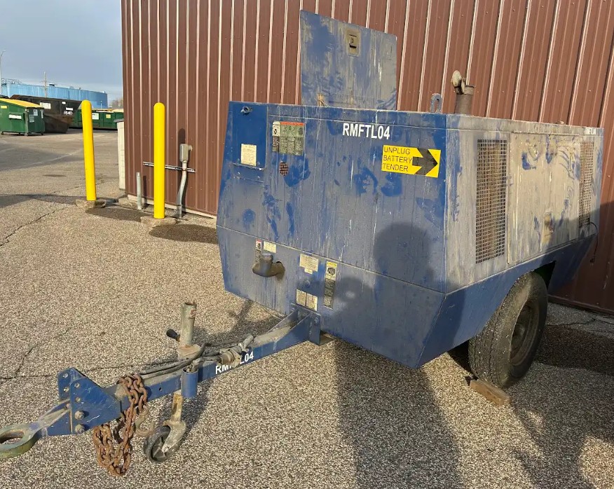 SULLAIR AIR COMPRESSOR TRAILER