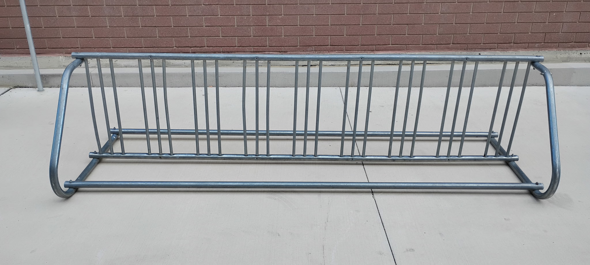 HEAVY DUTY GALVANIZED BIKE RACKS –QTY 3