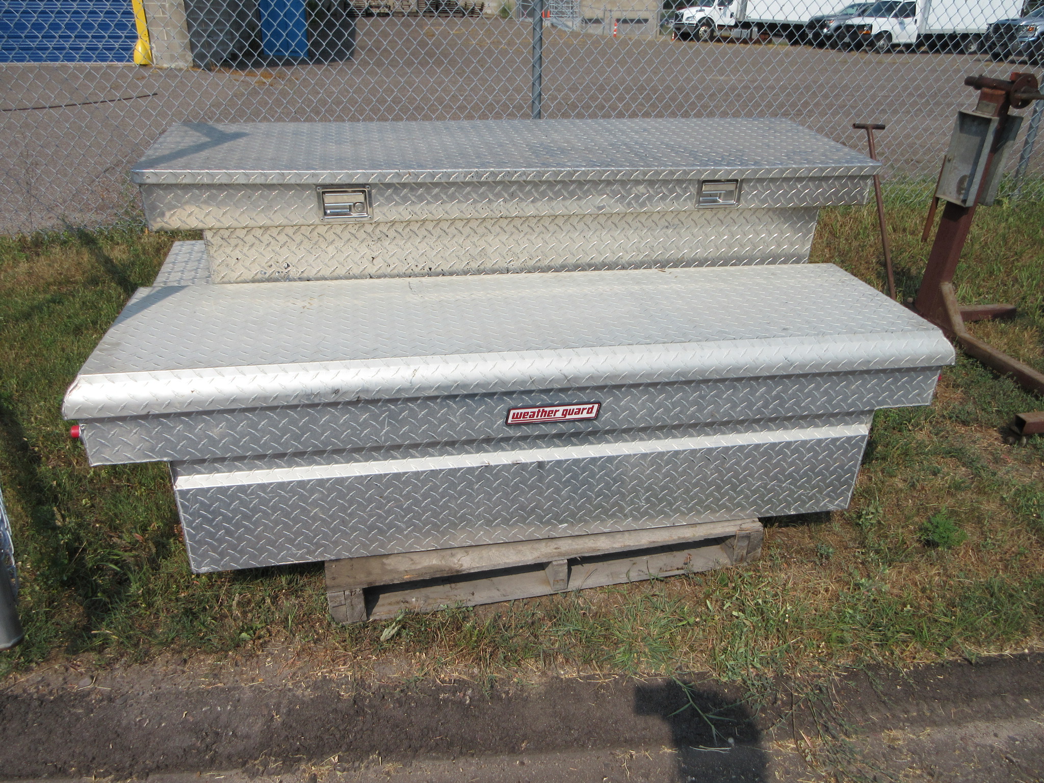 2 WEATHER GUARD CROSS TOOL BOXES, 1 UNKNOWN BRAND CROSS TOOLBOX