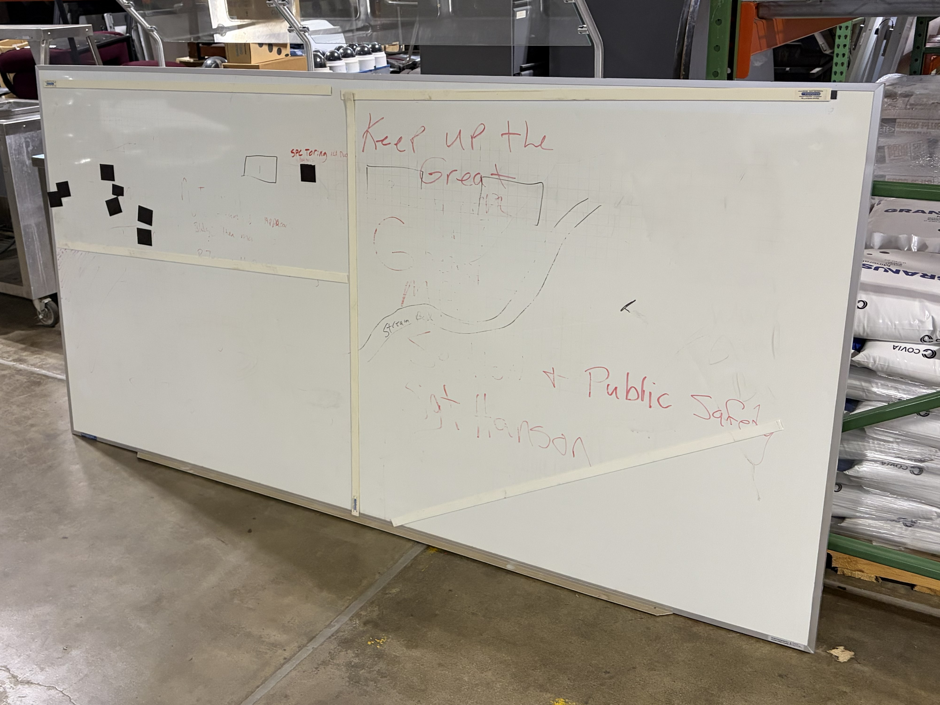 White Board Magnetized
