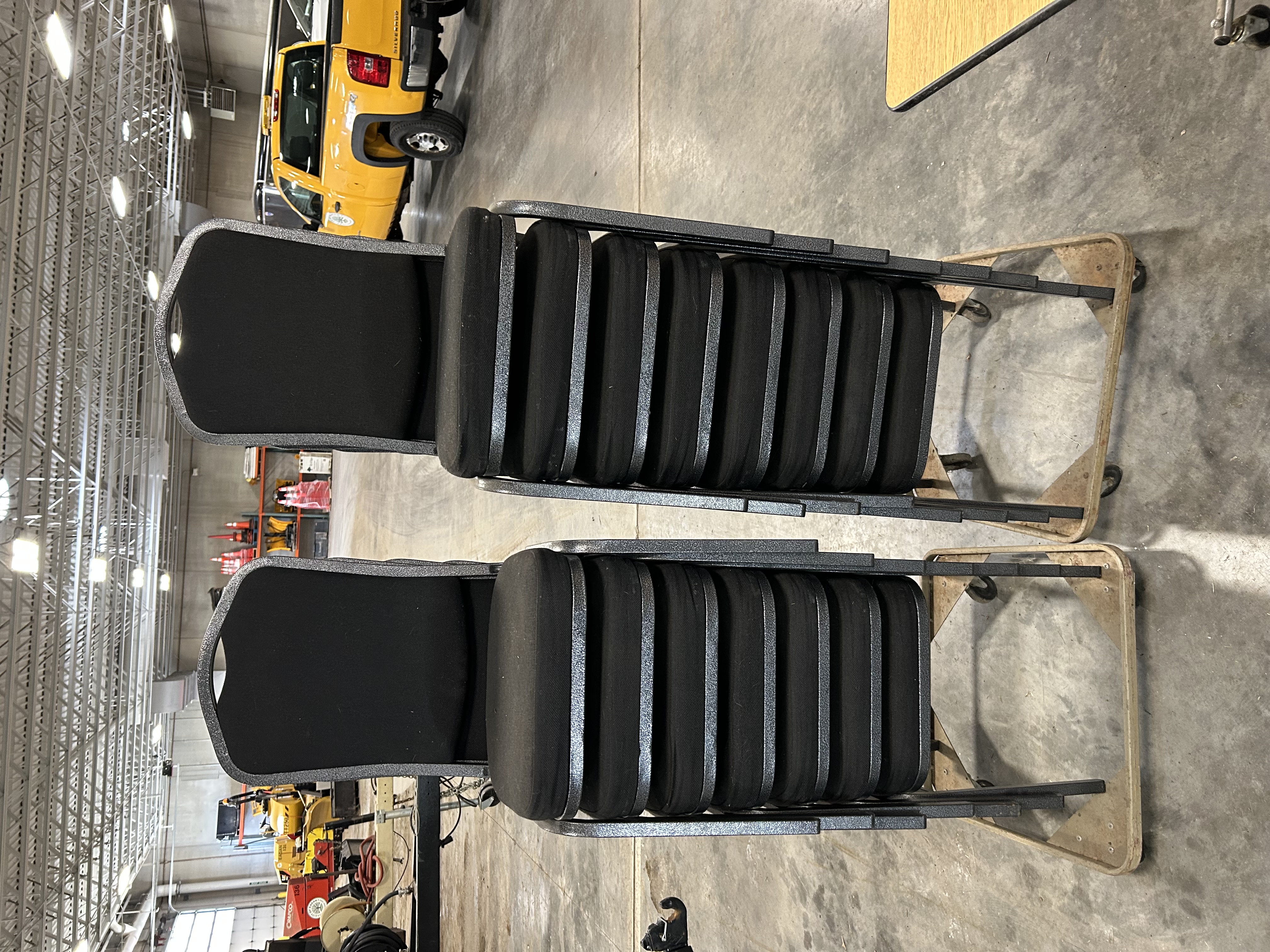 LOT OF CHAIRS & FOLDING TABLES