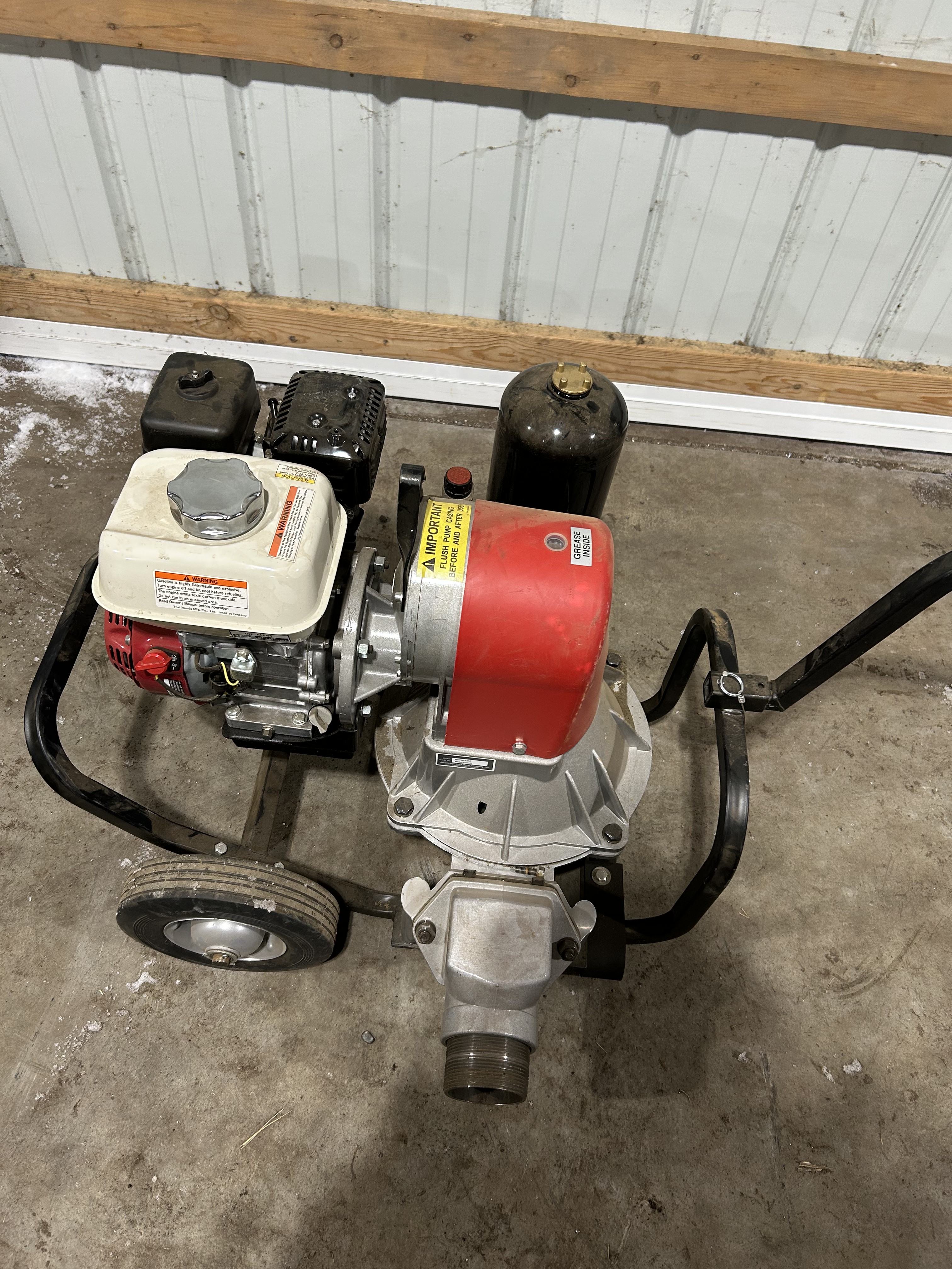 TRASH PUMP WITH HONDA GX 120